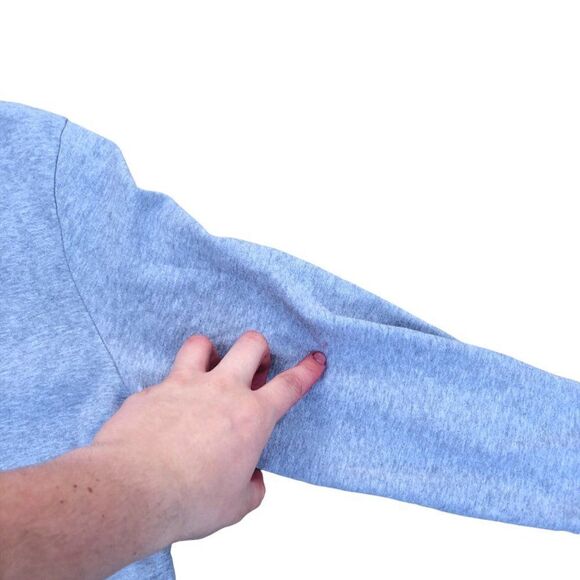 LEVI Sweatshirt Large Gray Big Logo - Picture 4 of 7